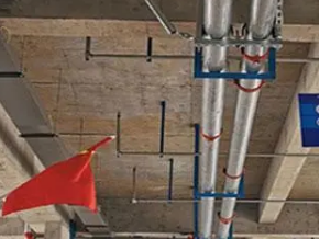 郸城管廊支架的安装方法